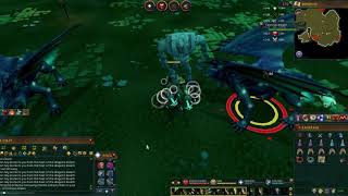 RuneScape 3 smashing celestial dragons
