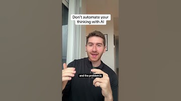 Automate the doing, not the thinking #ai #artificialintelligence