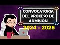 Soy Docente: INFOMACIÓN DEL PROCESO DE ADMISIÓN 2024 (USICAMM)