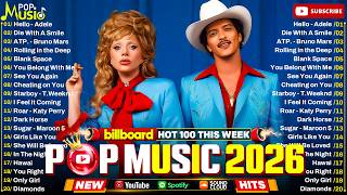 Billboard Pop Songs 2025 Playlist ✨Ed Sheeran, The Weeknd, Bruno Mars, Rihanna, Sia, Adele, Dua Lipa