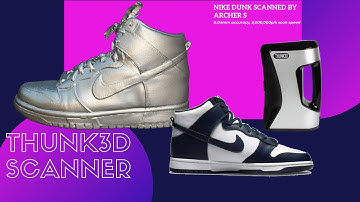 nike dunk scanned by Thunk3D archer s