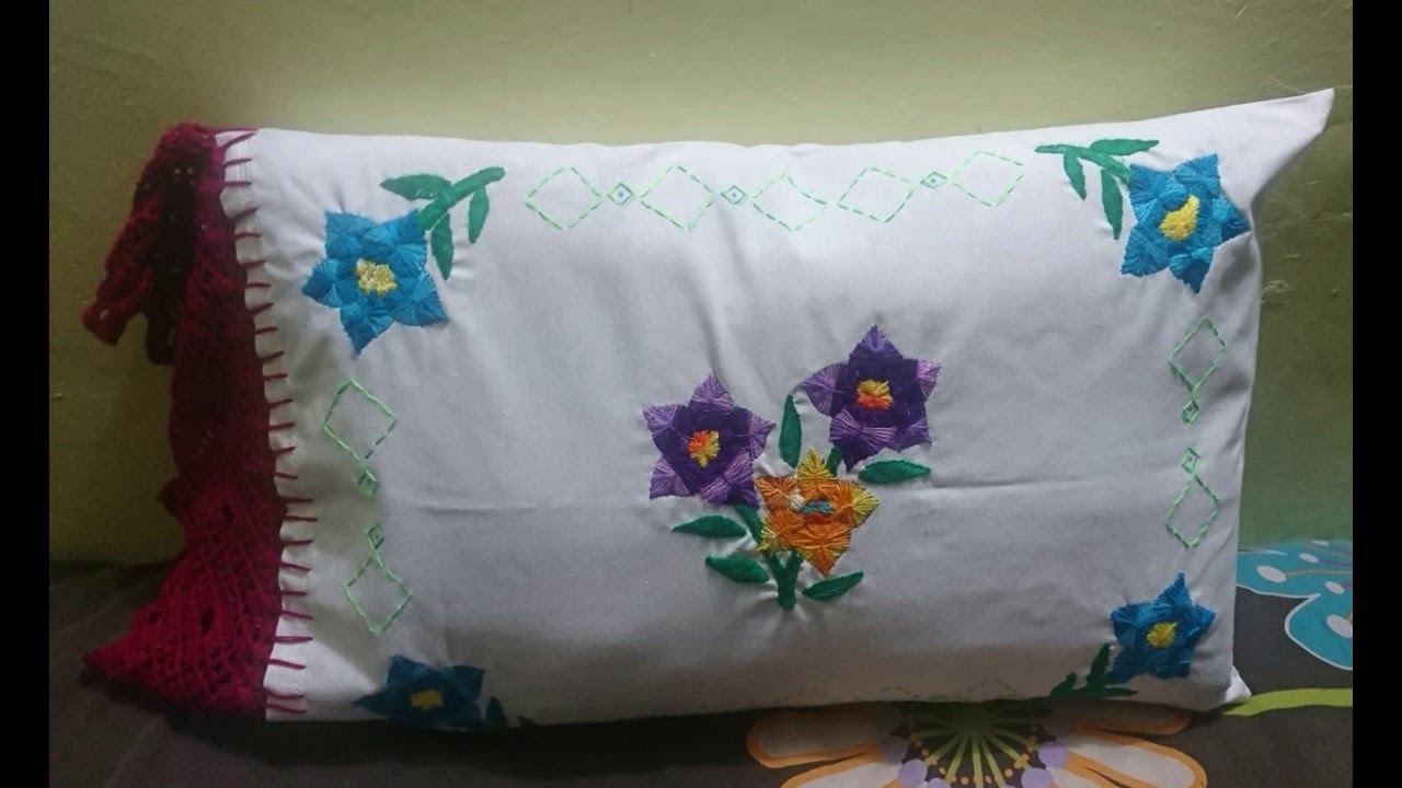 Funda para bordada - YouTube