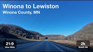 Winona to Lewiston Round Trip | 21:9 Aspect Ratio, 2k QHD Resolution