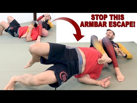 2 Easy Counters that Stop the Hitchiker Armbar Escape