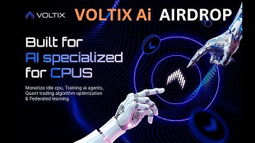 VOLTIX AI AIRDROP. POWERED BY SOLANA: JOIN EARLY MINING PHASE LIKE GRASS, NODEPAY, KAISER, E.T.C