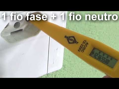 Como descobrir fase e neutro da tomada