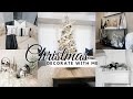 CHRISTMAS CLEAN AND DECORATE WITH ME 2021 | MODERN CHRISTMAS DECOR IDEAS | HOLIDAY DECORATING PT.1