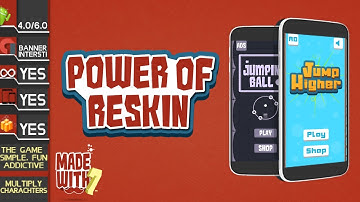 The Power Of Reskin ( re-skin buildbox game template )   | MW7