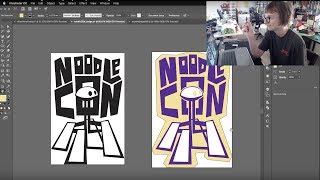 noodleCon Badge! : Fancy Layer Layout in Eagle CAD