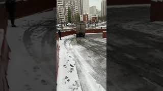 27.10.23 Первый снег в Москве. Газель.