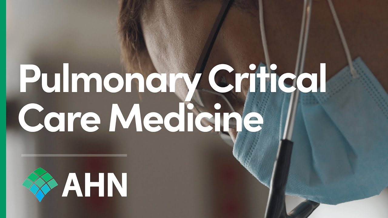 Pulmonary and Critical Care Medicine Fellowship | AHN