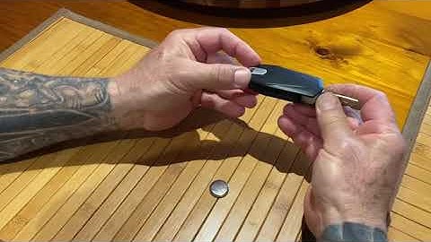 KTM Key Fob Battery Replacement. EASY