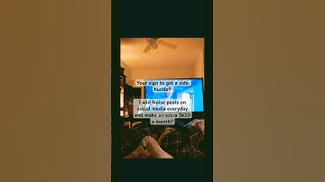 not sure how people get by without side gigs like this! #sidehustle #savingmoney #noise #kelssoxo