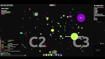 Cellcraft.io power destruction FT Sainttt !! #3