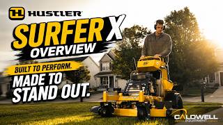 The 2026 Hustler Surfer X 34" Stand-On is the New KING of Backyard Gates!