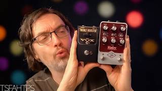 How will it react…?? UAFX Ruby with Vox Treble Booster
