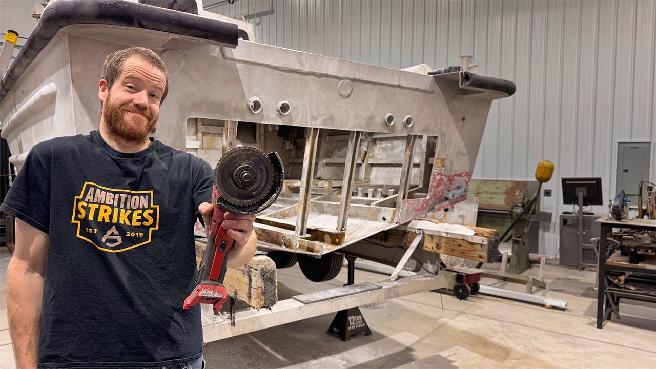 Rebuilding Our Navy Boat After Finding Major Corrosion