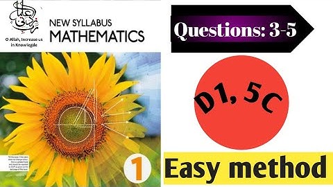 《D1》《 5C》 《 questions  3-5》 《easy method》  #d15C #easymethod #shaheersinfobox