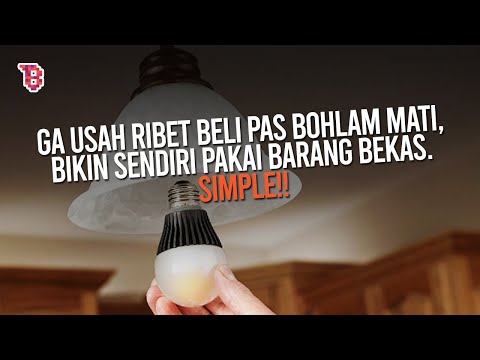MEMBUAT ALAT PENGAMBIL BOHLAM DENGAN BARANG BEKAS, GAMPANG KOK