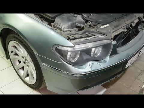 تفريغ الهواء وتعبئة ماء اللديتر BMW E66/E65