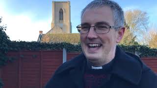 Donkeys join the Cawston Walking Nativity