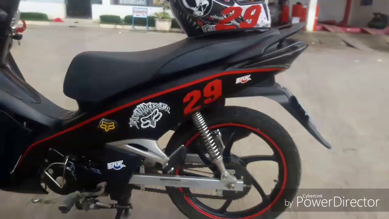 Wave 125i stickers design