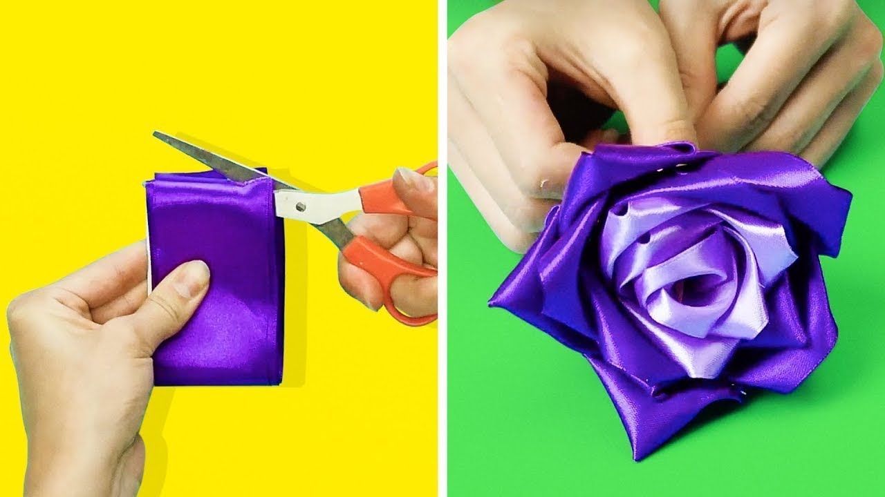 19 SUPER BRICOLAGES FLEURIS À FAIRE EN 5 MINUTES YouTube