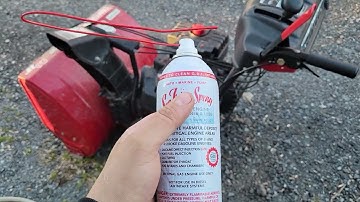 How To Fix Rough Idle On Snowblower NO TOOLS REQUIRED!