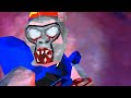Playing blue tag horror (its on itch.io)