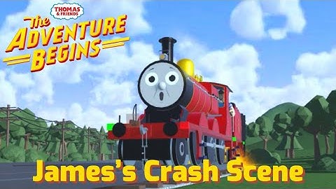 James’s Crash Scene | The Adventure Begins | Roblox Remake