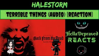 Halestorm - Terrible Things (AUDIO) - FIRST TIME LISTEN WITH DEEP CONVERSATION