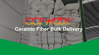 1260C Refractory Ceramic Fiber Bulk Global Shipment To Peru Ccewool