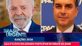 Lula and Flávio Bolsonaro debate on Band this Sunday (18) | Brasil Urgente
