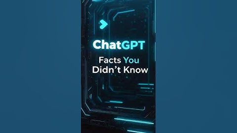 ChatGPT Facts You Didn