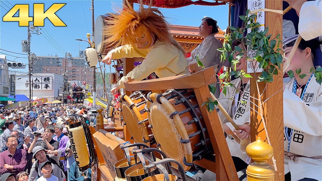 【青梅大祭 2024】大盛況の青梅大祭！青梅の空に響き渡る祭囃子！｜喧嘩囃子 山車  日本の祭り