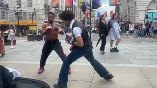 SEMI PRO BOXER VS SELF TAUGHT BOXER ROUND 2