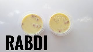 rabdi | milk powder rabdi |   milk powder recipes | instant rabdi recipe | By Poonam's Kitchen |