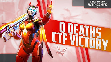 0 DEATHS CTF VICTORY WITH SARA! | SHADOWGUN WARGAMES | 1080p 60fps | Android/IOS