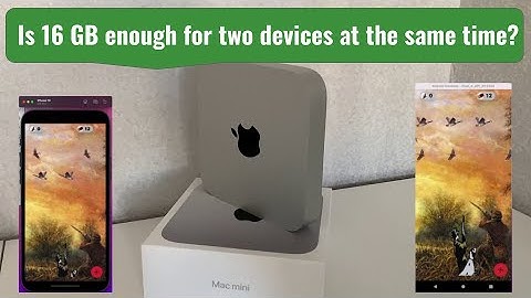 Mac Mini M1 16 Gb for programming (Flutter or Android  developers). Testing