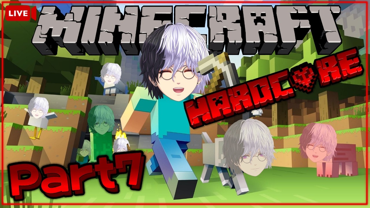 【マイクラ】#7 久々にこの世界でまったりするのも悪くないだろう。【墨撫、/すみなで、】