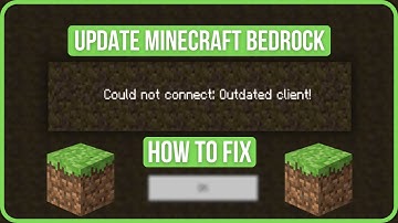 HOW TO UPDATE MINECRAFT BEDROCK ON PC | Fix Could Not Connect Outdated Client Minecraft Bedrock