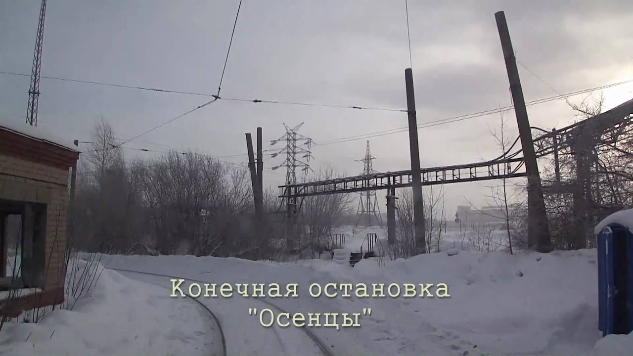 Пермь Трамвай 71-605 Маршрут 2