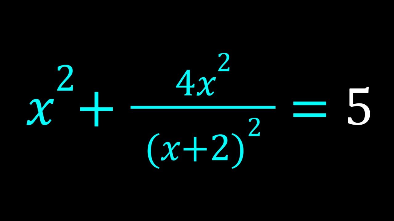 Solving A Rational Equation in Three Ways - YouTube