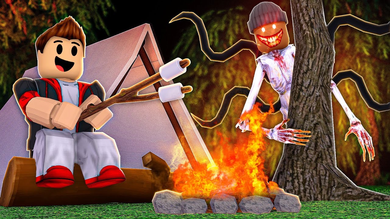 How I Became The Monster In Roblox Camping Youtube - real campfire roblox