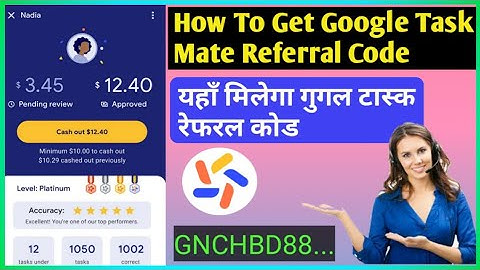 Google Task Mate Invitation Code || Google Task Mate App || Google Task Mate Referral Code