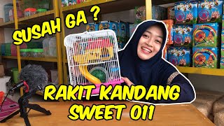 AYOO MERAKIT KANDANG HAMSTER LAGI.. KANDANG SWEET 011 || RAKIT KANDANG HAMSTER #8