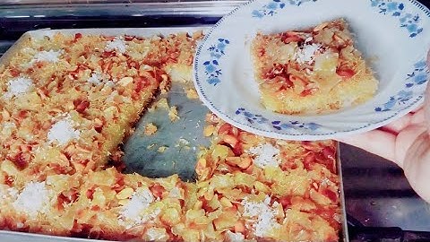 وصفه كنافه بطريقة عبقرية وجديده اسهل صاج كنافه بخلطه الجلاش ❗#كنافة