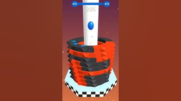 Stack Ball 3D Game | Level 472 | Play Stack Ball Game In Fast Speed | Stack Ball Game YouTube Short