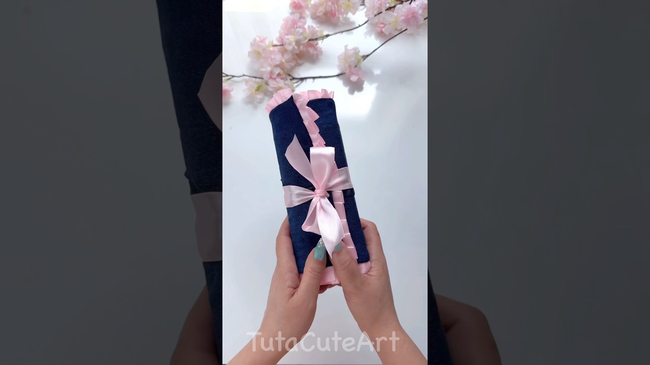 DIY Roll-up pencil case ✨✏️