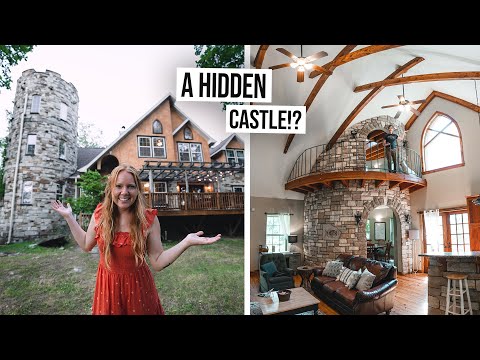 We Stayed in a Castle… IN ARKANSAS!? Trading Our RV For a Luxury MANSION! | Full Tour